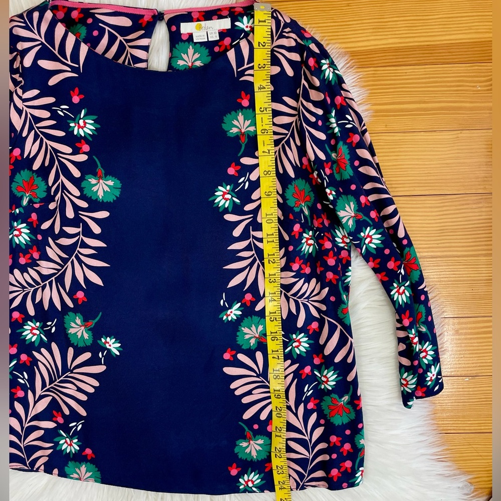 Boden Larissa Floral Top, EUC - Picture 9 of 11